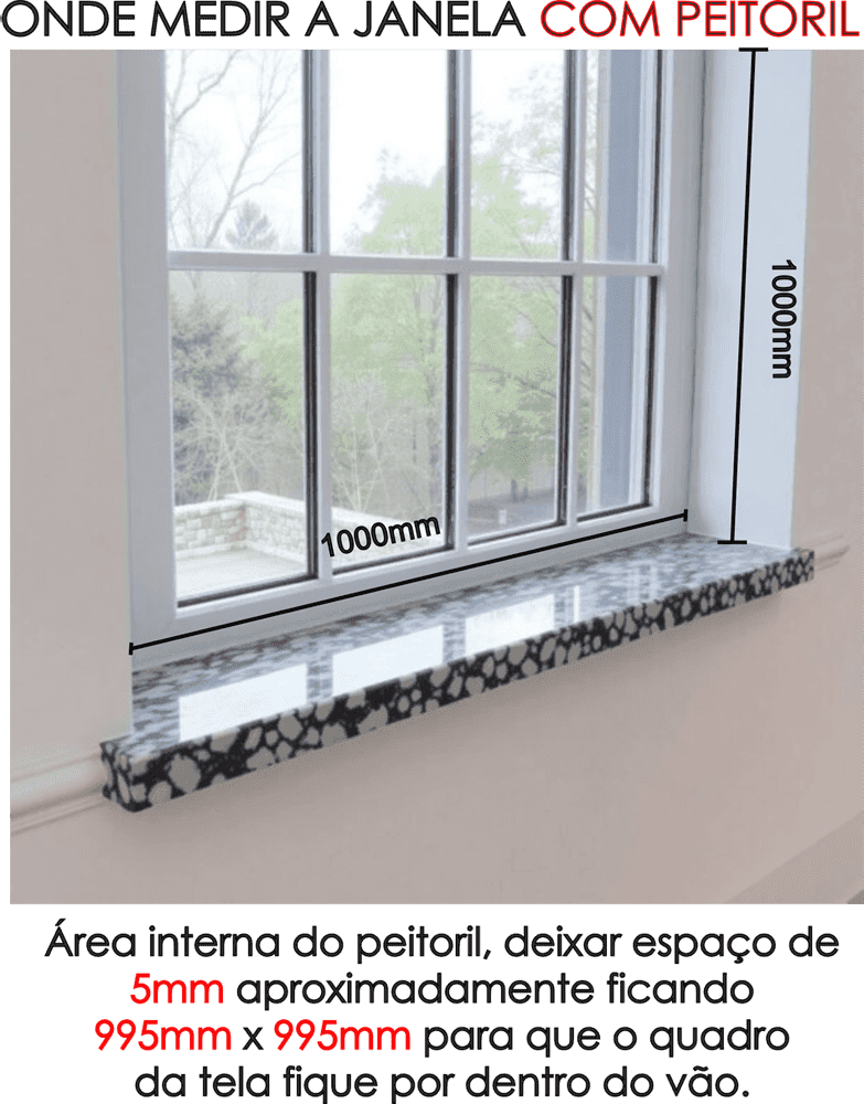 kit tela mosquiteiro | branca | cinza | fibra de vidro | alumínio