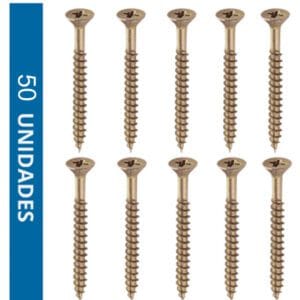 parafuso 4,0mm x 50mm 50 un