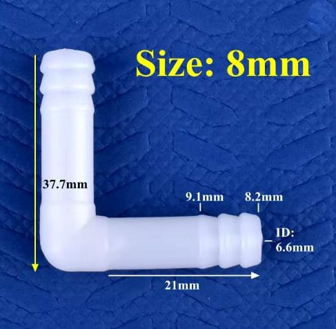 conector de cotovelo 5/16 10 unidades conector de cotovelo 5/16 10 unidades