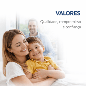 Sobre nós família feliz em momento de união