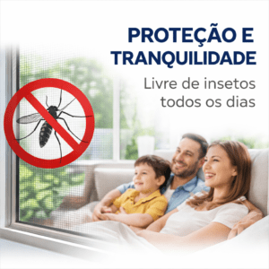 proteção contra insetos e conforto