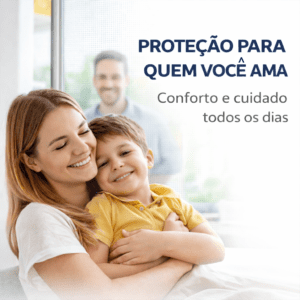 protecão e carinho para a família