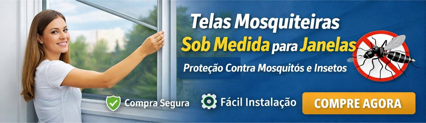 Tela mosquiteiro sob medida