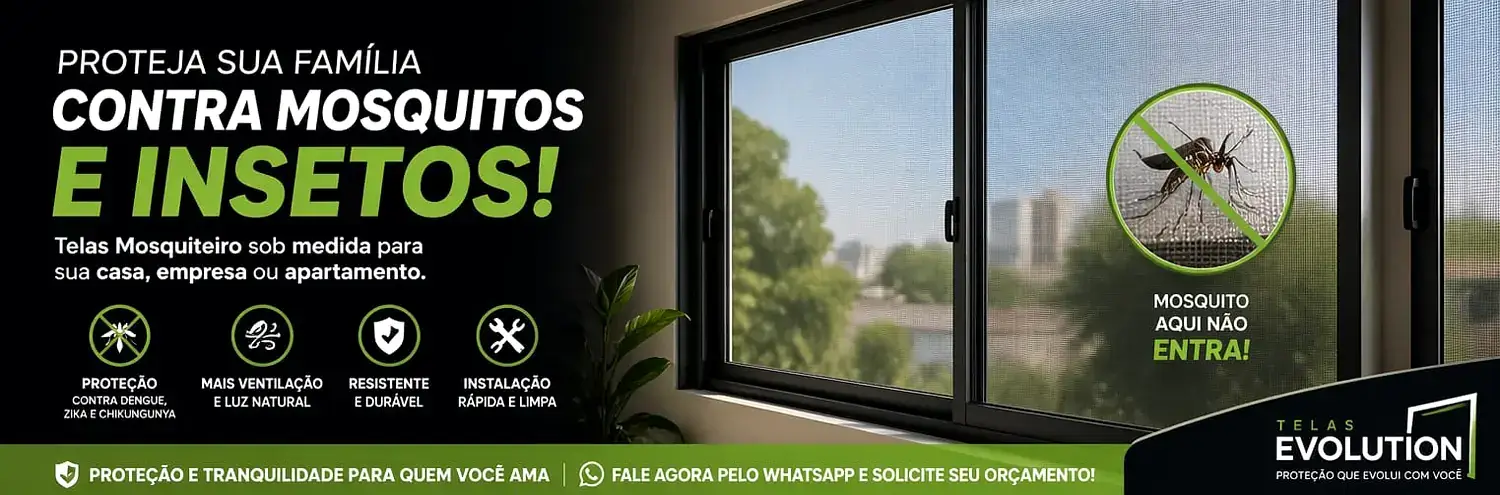 Tela Mosquiteiro Sob Medida Janela